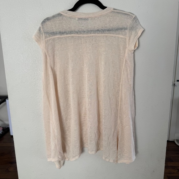 Chloe K Lightweight Sheer A-Line Tunic Top - Size XS - Picture 2 of 3